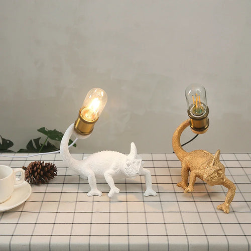 lampe de table lézard nordique décorative moderne pour intérieur - vue 6 sur 8