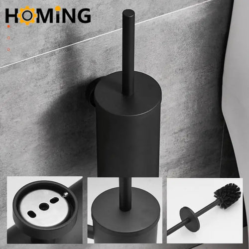 brosse de toilette avec support pour salle de bain - vue 2 sur 10