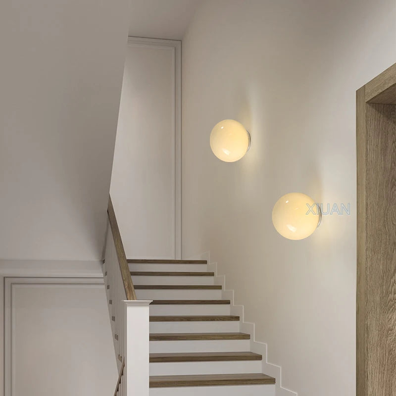 appliques murales modernes en verre pour décoration intérieure - vue 3 sur 23