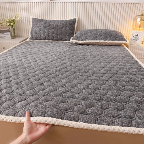 surmatelas doux pour étudiants en peluche pour lit simple ou double - vue 14 sur 18