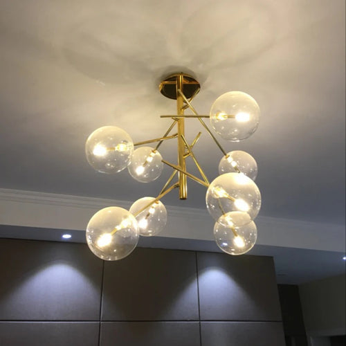 lustre nordique créatif pour salon bureau et étude - vue 6 sur 10