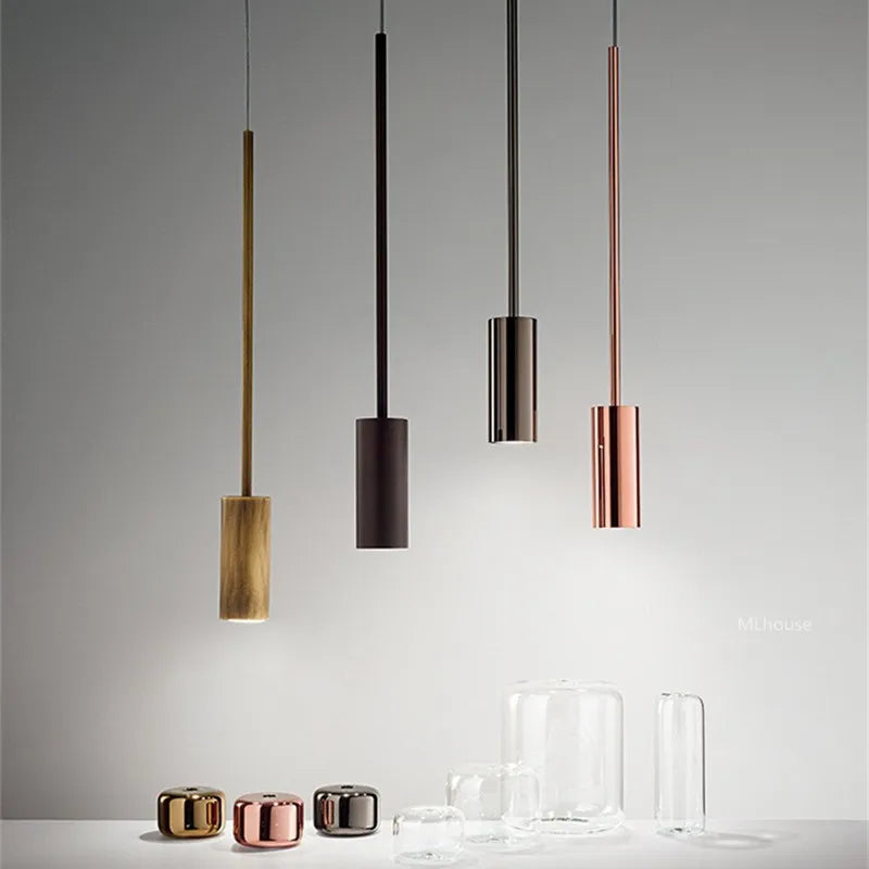 Suspension en verre transparent au design moderne - vue 8 sur 8