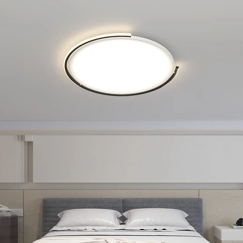 plafonnier led moderne pour éclairage décoratif intérieur - vue 6 sur 14