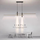 lustre led moderne pour île de cuisine et salon