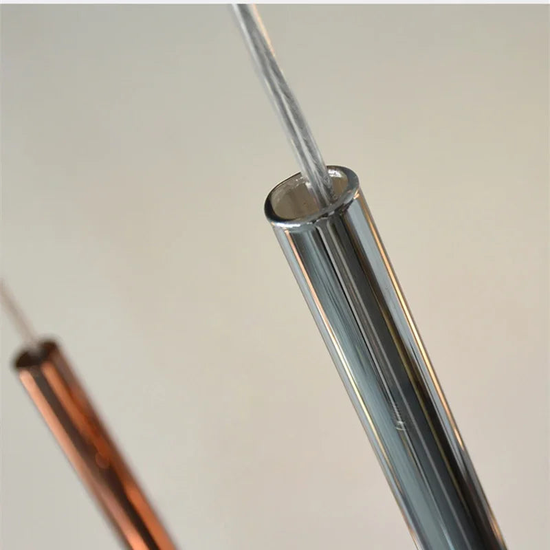 suspension à led penta glo en verre pour décoration intérieure - vue 4 sur 10