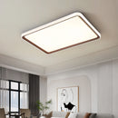 plafonnier moderne en noyer simple pour chambre principale