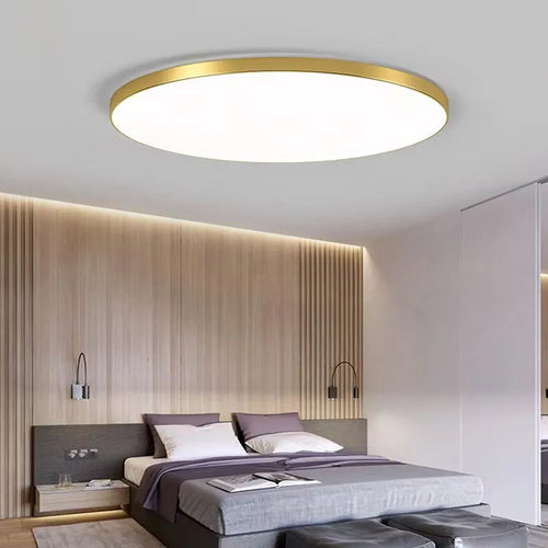 Plafonnier LED lustre de plafond moderne 48W 36W 24W plafonnier lumières pour chambre cuisine salle de bain salle à manger éclairage - vue 2 sur 10
