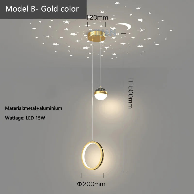 suspension modernes pour éclairage intérieur barre - vue 13 sur 16