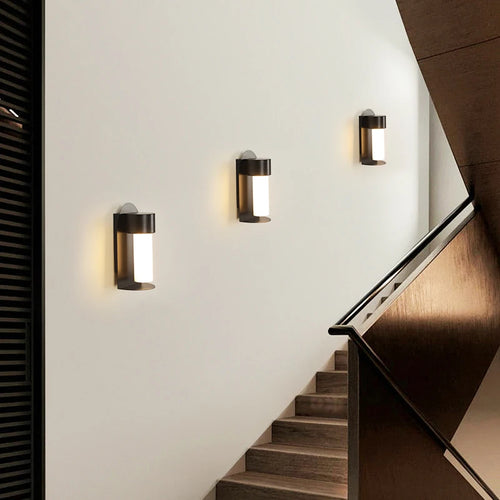applique murale led étanche décorative pour intérieur et extérieur - vue 2 sur 12