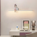 applique murale en forme de lapin pour décoration enfant