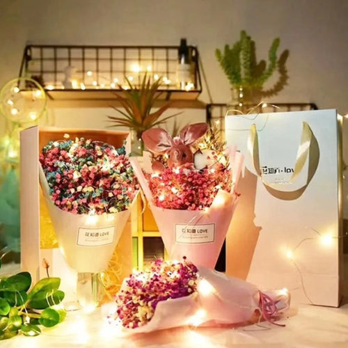 guirlande lumineuse led en fil de cuivre pour fêtes et décorations - vue 4 sur 15