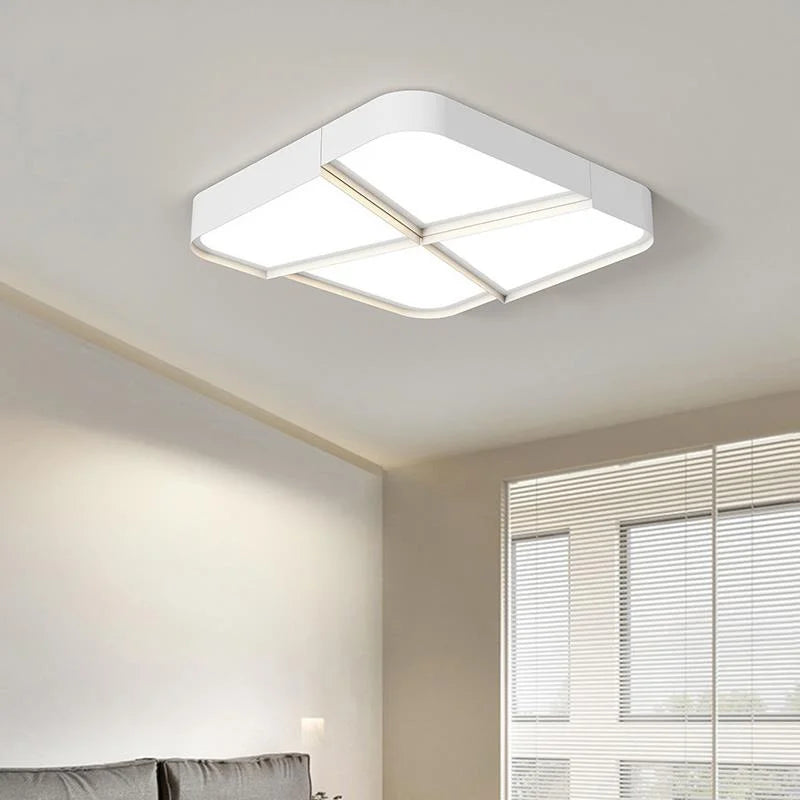 Modern Creative Splicing LED Chandeliers, Used For Bedroom Learning, Living, Dining, Indoor Lighting, Dimmable Home Decoration - vue 4 sur 12