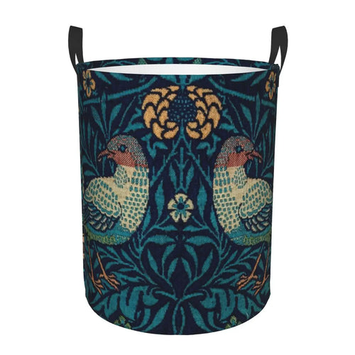 panier à linge floral personnalisé pour rangement et organisation - vue 14 sur 30