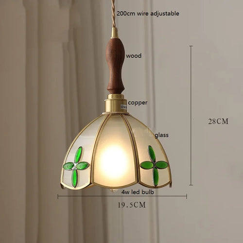 iwhd lampe à main led moderne en verre cuivre papillon - vue 25 sur 28
