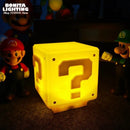applique murale led super question mark pour décoration e-sports