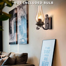 Applique murale fer rétro industriel Led loft nuit