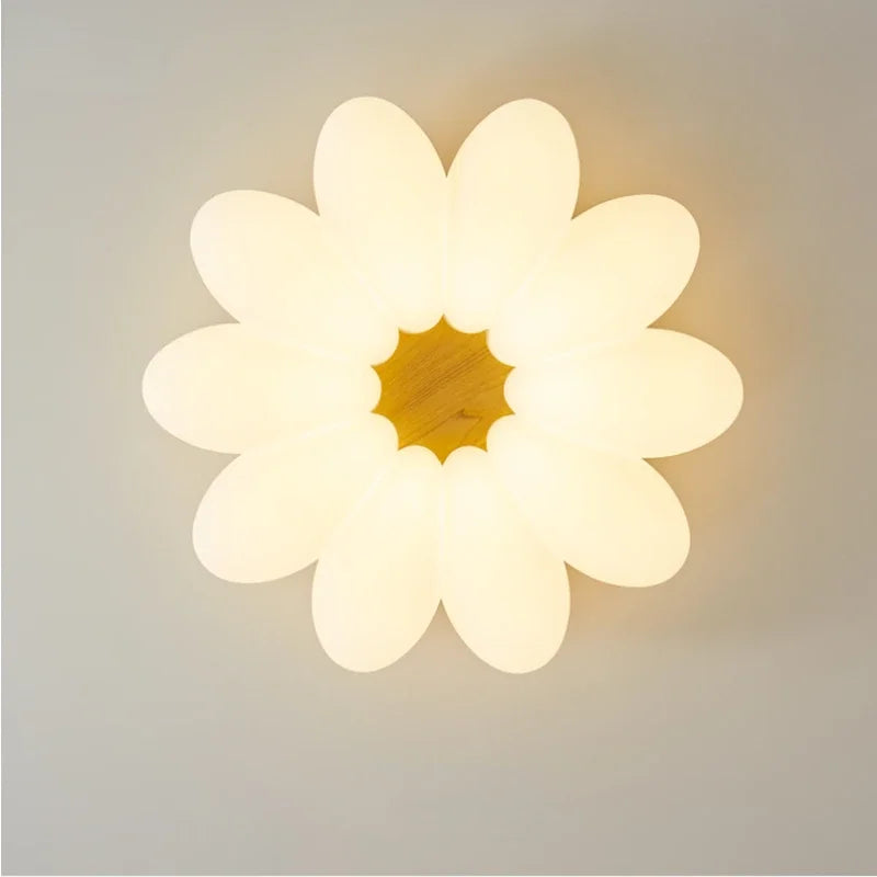 lustre créatif à pétales pour un éclairage chaleureux et apaisant - vue 1 sur 24