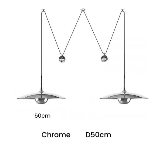 suspension spot luminaire led réglable postmoderne - vue 13 sur 14