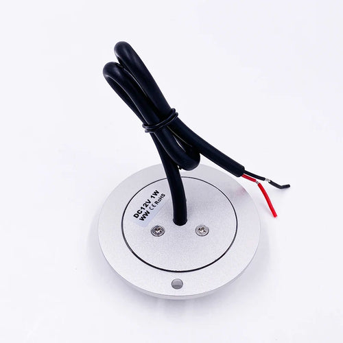 DC12V 1W Ultra-mince Led extérieur étanche jardin terrasse pelouse lampe IP67 étape escalier pont sol Spot monté en Surface projecteur - vue 6 sur 6