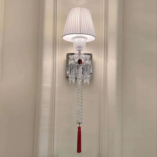 applique murale moderne à led en cristal pour intérieur design - vue 2 sur 8