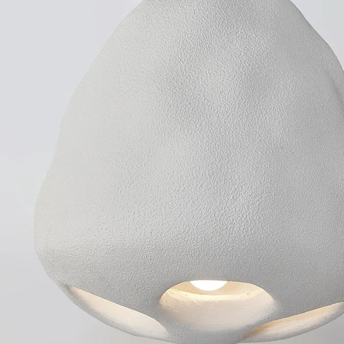 lustre led de style wabi sabi nordique créatif personnalisé - vue 6 sur 9
