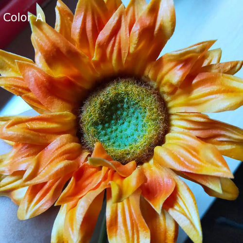 tournesol artificiel bouquet décoration mariage fête maison plantes