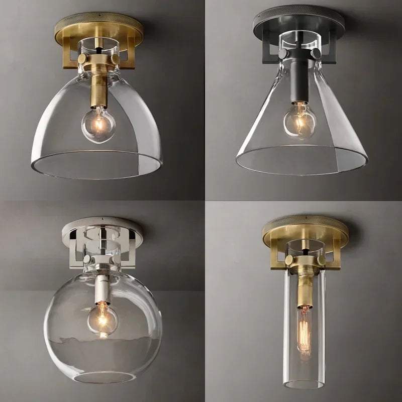 plafonnier nordique pour intérieur style moderne et élégant - vue 1 sur 14