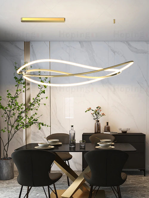 suspension forme de poisson design moderne 	 2022 - vue 6 sur 8