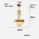 lustre à led cristal en forme de goutte d'eau 2024 pour éclairage élégant