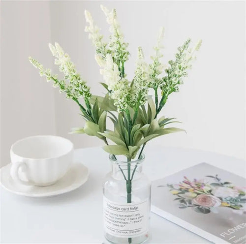 lavande artificielle pour décoration de table et mariage - vue 6 sur 9