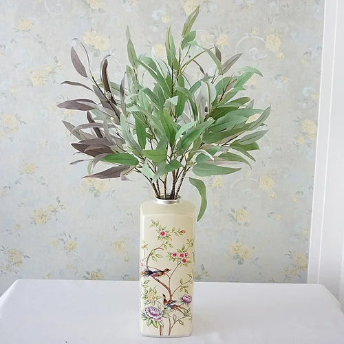 plantes vertes artificielles décoration florale mariage eucalyptus et fruits - vue 6 sur 9