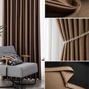 Rideau occultant épais sur mesure style moderne salon