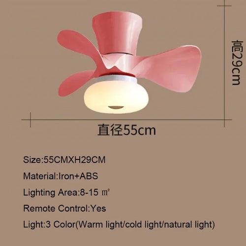 ventilateur de plafond lumineux pour espace commercial - vue 18 sur 17