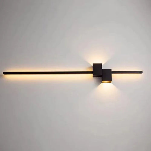 Applique murale led design nordique moderne luminaire décoratif monté en surface - vue 2 sur 12