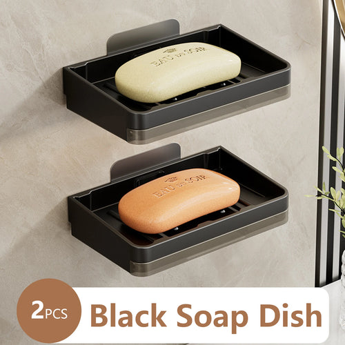 support mural pour porte-savon et accessoires de salle de bain - vue 10 sur 14