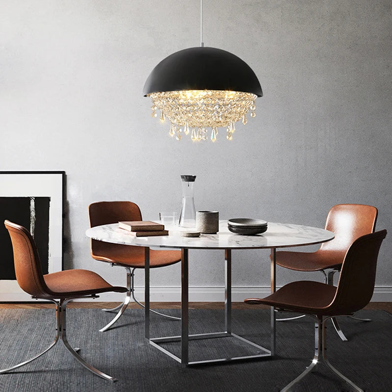 offre spéciale lustre design hémisphère suspension décorative - vue 3 sur 18