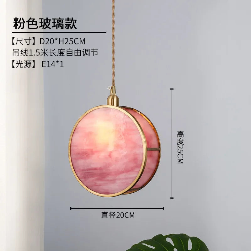 suspension en verre créative style nordique pour décoration intérieure - vue 9 sur 9