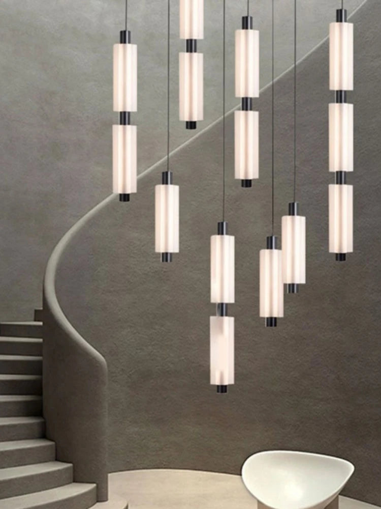 suspension en acrylique design pour éclairage moderne et élégant - vue 3 sur 12