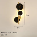 horloge murale led design nordique en acrylique pour décoration intérieure