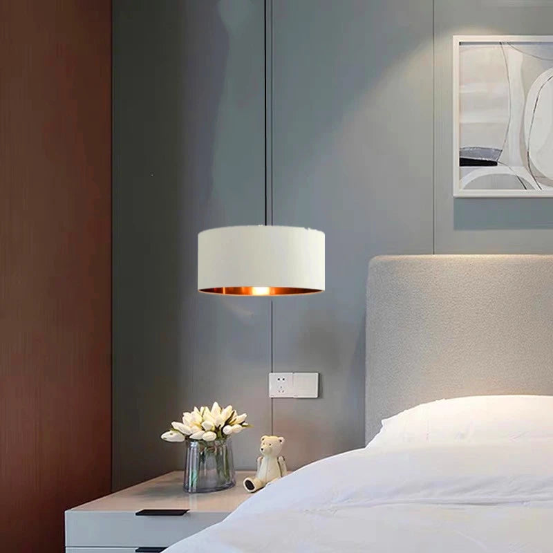 lustre en lin pour décoration intérieure moderne et élégante - vue 4 sur 11