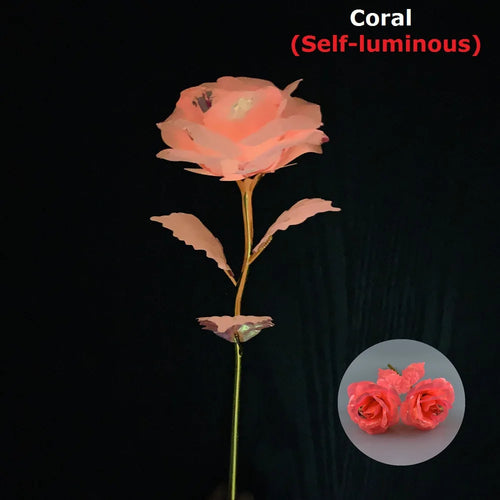 branche de rose lumineuse cadeau pour la saint valentin ou fête des mères - vue 10 sur 9