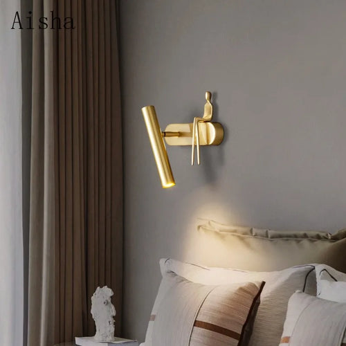 applique murale led minimaliste pour intérieur créatif moderne - vue 5 sur 9