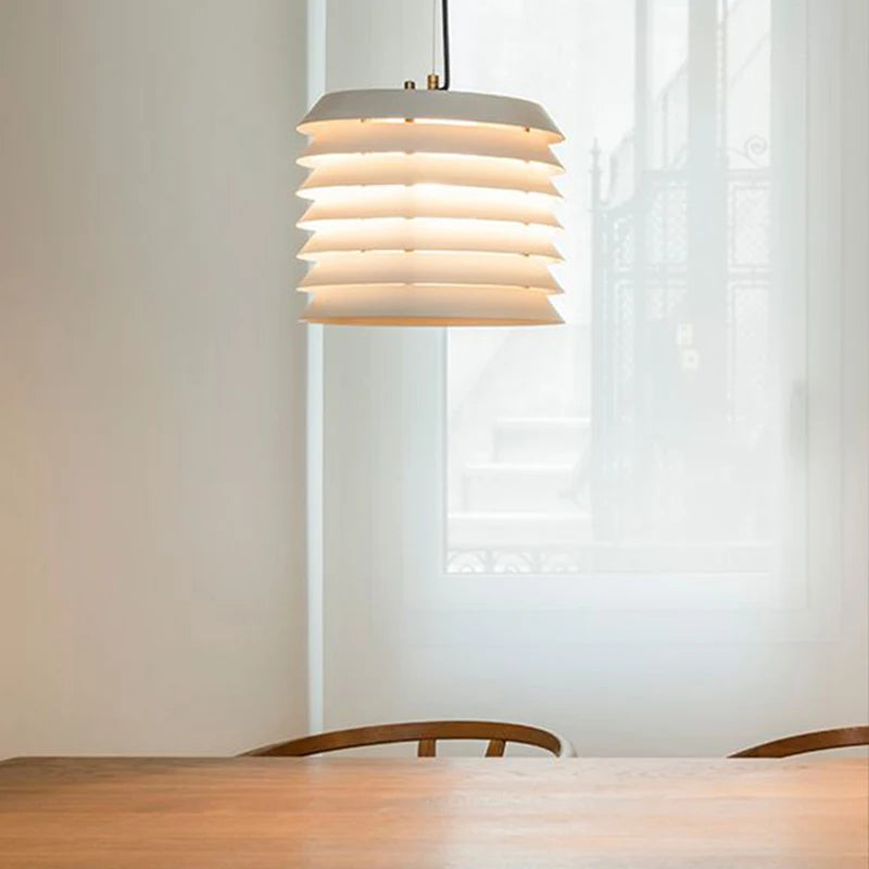 suspension danoise créative en fer pour éclairage décoratif - vue 5 sur 7