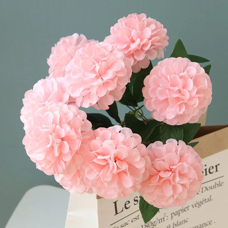 lot de 10 bouquets de pissenlit artificiels pour décoration intérieure et événements - vue 3 sur 18
