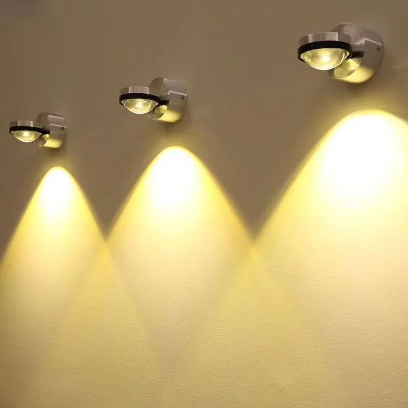 applique murale moderne à lumière led créative et simple - vue 3 sur 8