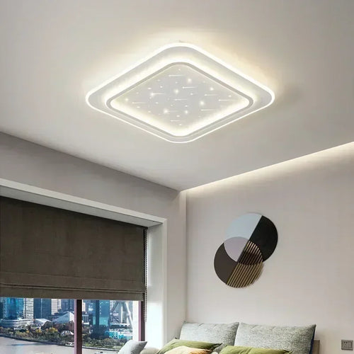 plafonnier moderne à leds pour décoration intérieure élégante - vue 2 sur 11