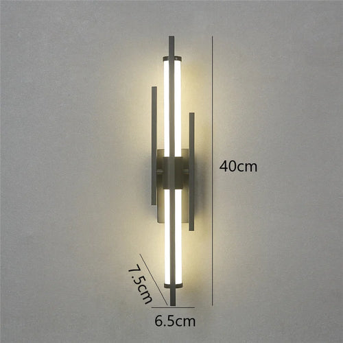 applique murale led design nordique simples pour intérieur - vue 9 sur 8