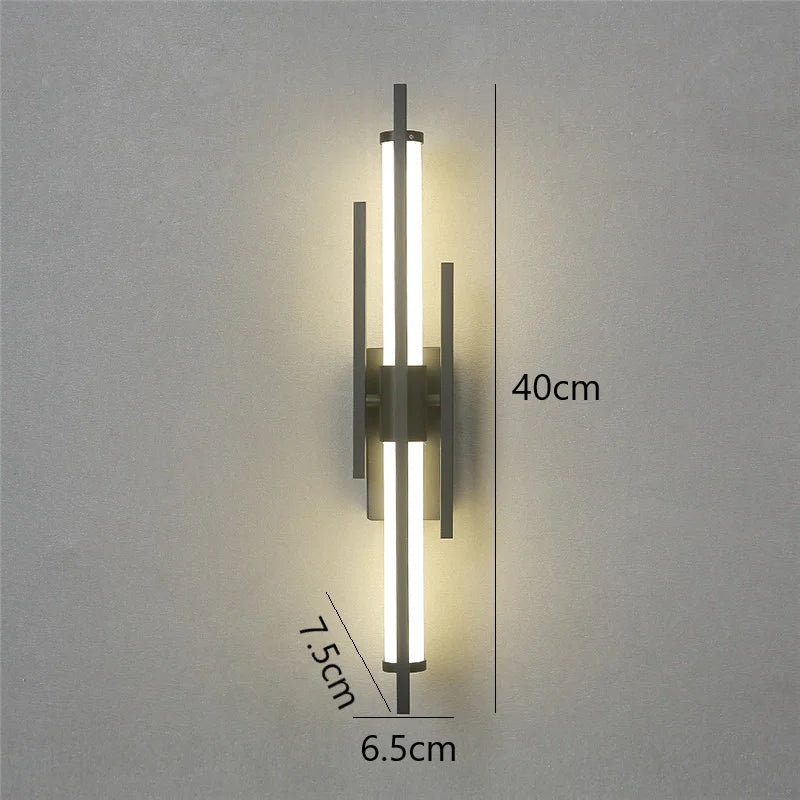 applique murale led design nordique simples pour intérieur - vue 8 sur 8