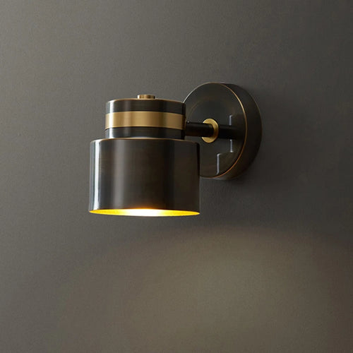 applique murale nordique en laiton lampe moderne à led pour intérieur - vue 4 sur 13