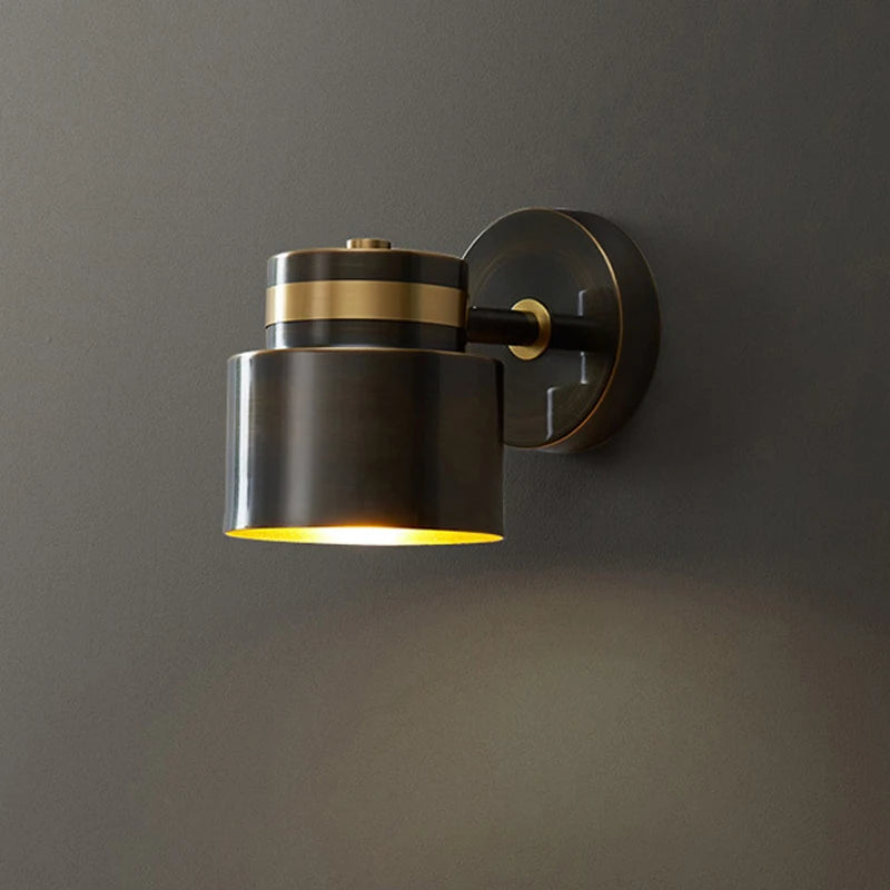 applique murale nordique en laiton lampe moderne à led pour intérieur - vue 3 sur 13